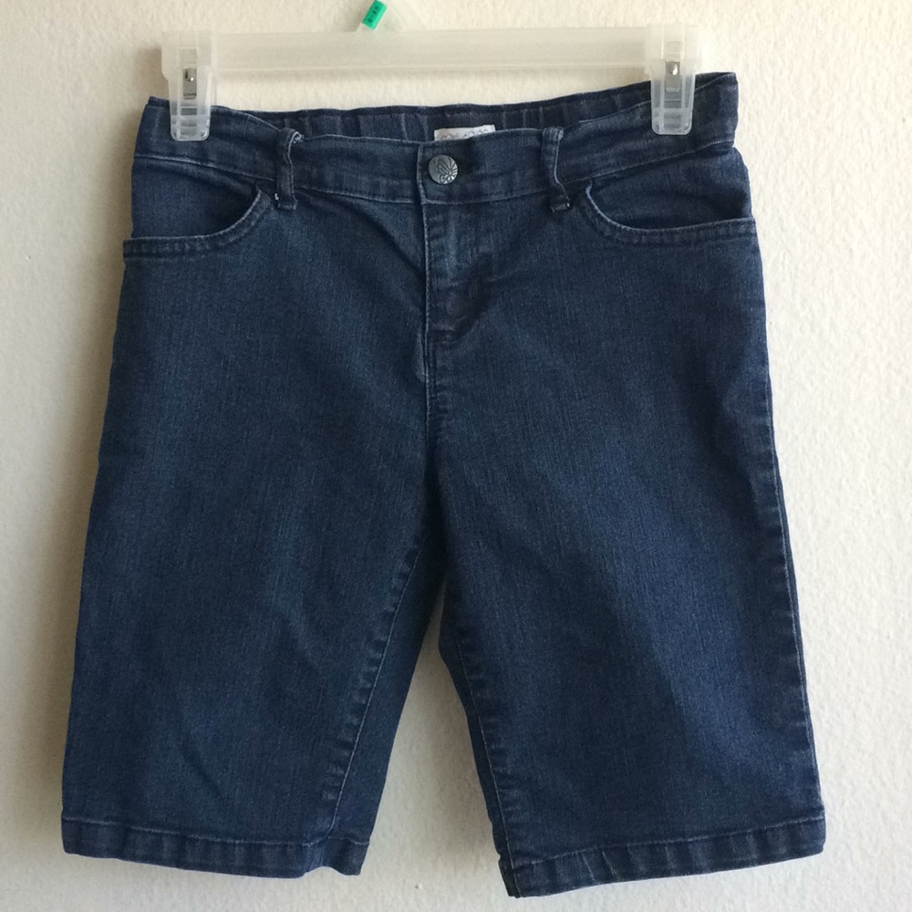 Girls Denim Short + Shirt